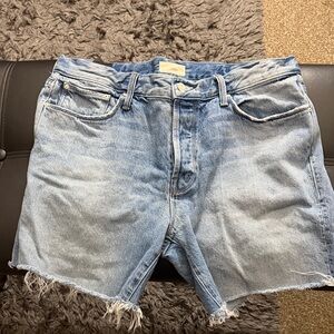 Mother Denim Blue Women's Shorts